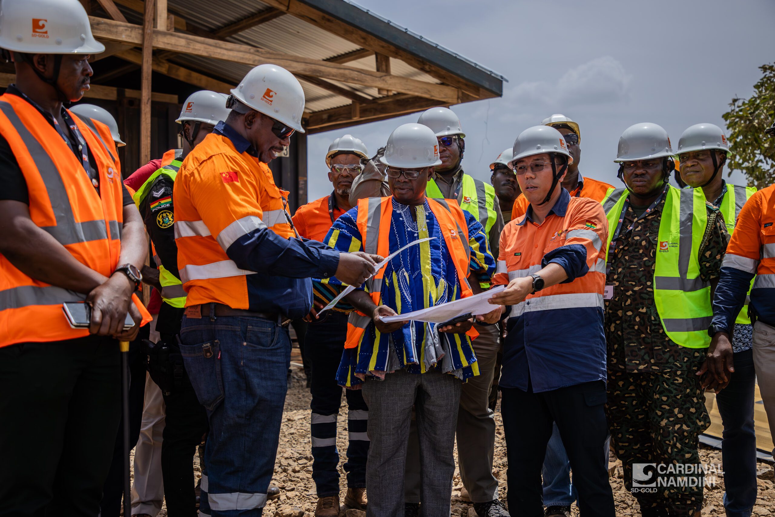 President Akufo Addo Commissions Ghana’s Largest Single Gold Mine in Talensi.